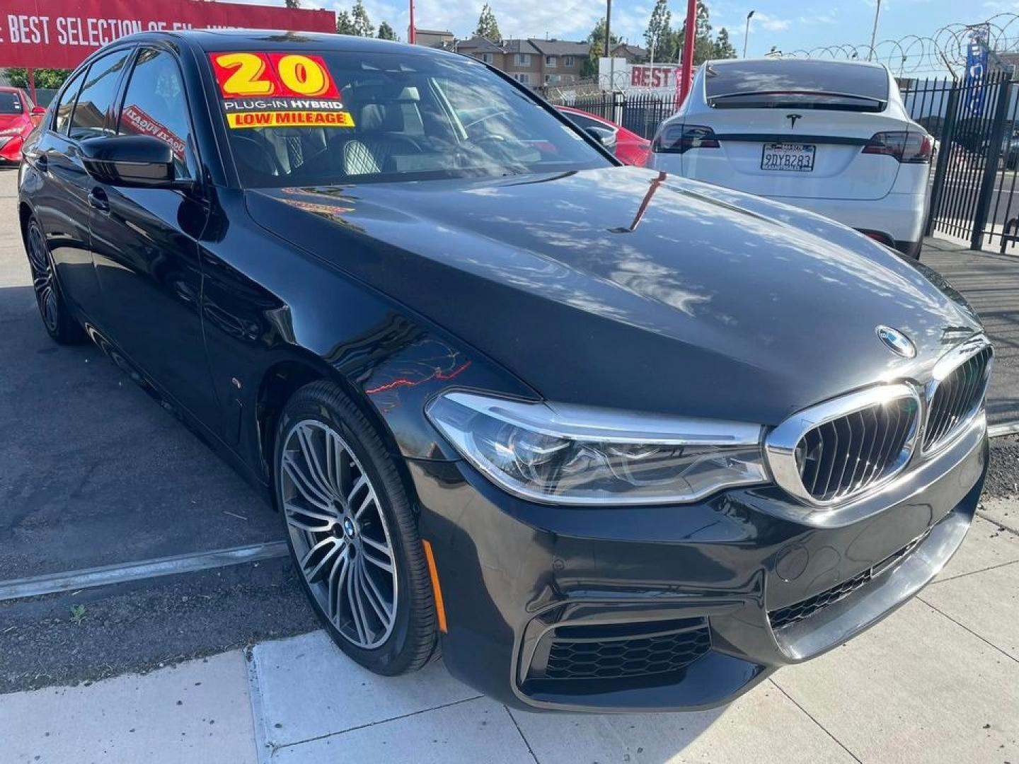 2020 BLACK /BLACK BMW 5-Series (WBAJA9C00LC) , located at 744 E Miner Ave, Stockton, CA, 95202, (209) 944-5770, 37.956863, -121.282082 - Photo#0